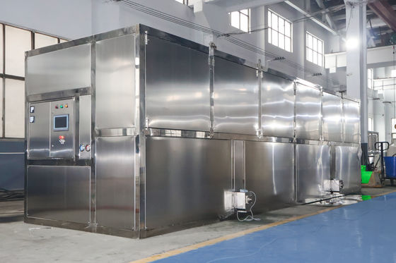 Giá tốt Máy đóng băng 10 tấn với gói tự động tùy chỉnh và kích thước băng khối 22x22x22 mm trực tuyến