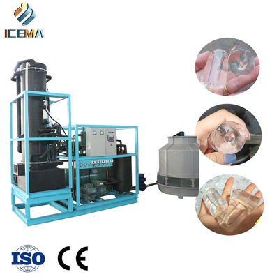 Mua ICEMA 25T/24H Industrial Tube Ice Machine with 21mm/24mm/28mm/34mm Tube Ice and -8 ℃ Temperature for High Efficiency Cooling online manufacture