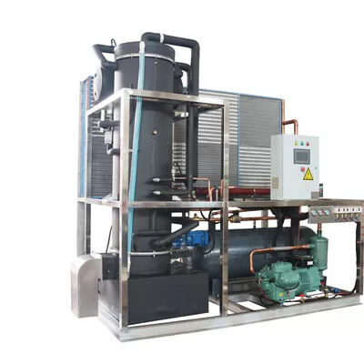 Mua 10 Ton Industrial Fresh-keeping Tube Ice Machine with 1000 kg Ice Storage and 18 Months Warranty online manufacture