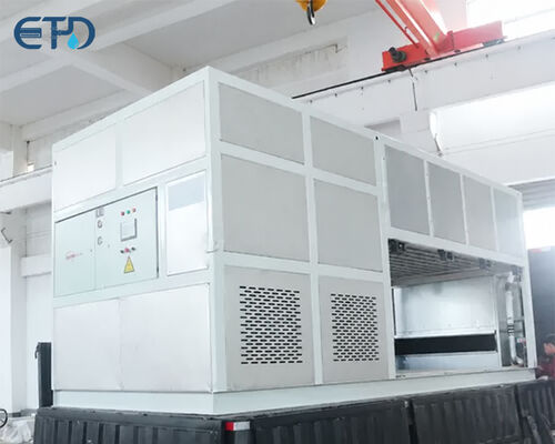 mua 37.5KW Khả năng làm mát Máy băng khối làm mát trực tiếp với máy bốc hơi tấm thép không gỉ sản xuất trực tuyến