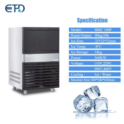 mua Máy làm đá công nghiệp đáng tin cậy với công suất làm đá 40kg/24h 430*520*800 sản xuất trực tuyến