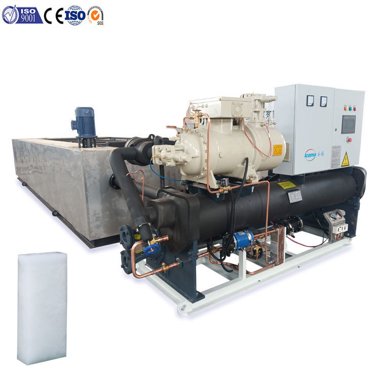 Máy làm đá khối 10 tấn công nghiệp loại nước muối 380V