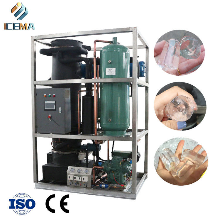 Máy băng ống công nghiệp 3T/24H có thể được sử dụng trong quán bar và quán cà phê