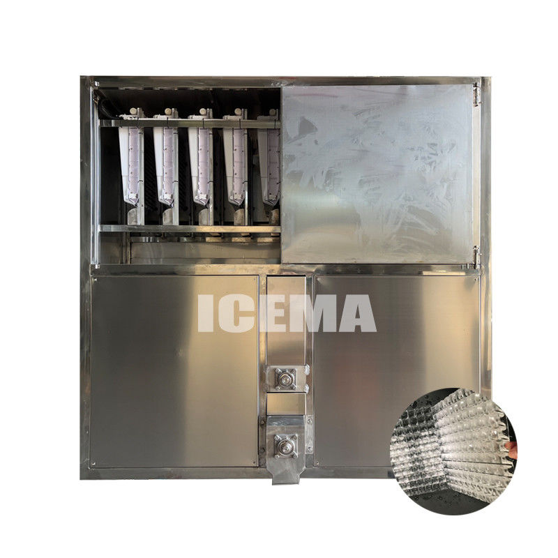 ICEMA 2T / 24H máy làm băng máy làm khối băng tự động cho các nhà máy làm băng
