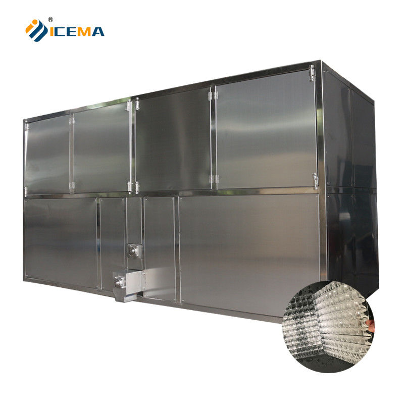 350KG Capacity Ice Storage 5ton Máy chế tạo khối băng công nghiệp cho bảo trì tại chỗ