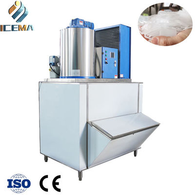 Máy làm đá vảy nước ngọt thương mại Máy làm đá vảy nhỏ Nhà máy đá vảy dùng cho khách sạn
