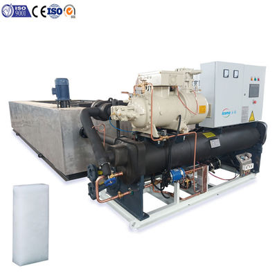 Giá tốt Máy làm đá khối 10 tấn công nghiệp loại nước muối 380V trực tuyến
