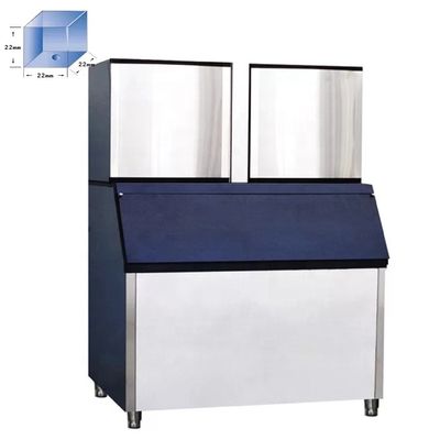 Giá tốt Máy làm đá viên thương mại 1000kg / 24h dành cho cửa hàng thực phẩm đồ uống Khách sạn Coffee Bar trực tuyến
