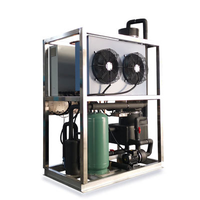 Giá tốt Máy làm ống băng chất lượng cao 1 tấn/24h Máy làm băng ống nhỏ cho cola/cà phê/thức uống trực tuyến