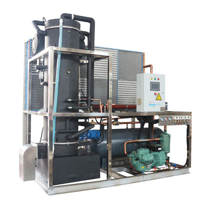 Giá tốt Máy làm đá ống tự động 10T / 24H Thương mại cho trang trại biển cho quán cá thực phẩm trực tuyến