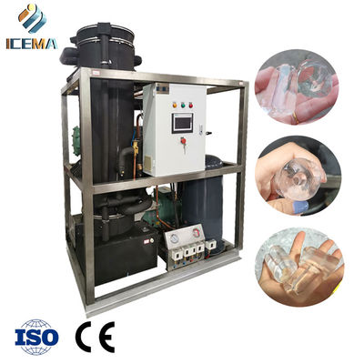 Giá tốt Tự động& chất lượng cao 5000kg ống máy làm băng sản xuất cao sản lượng sản xuất băng nhà máy đóng băng trực tuyến