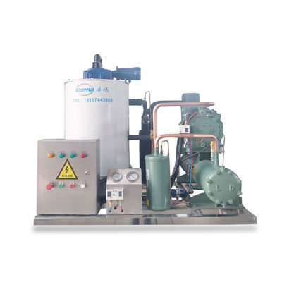 Giá tốt Máy làm đá vảy nước biển tự động 1 tấn thương mại cho trang trại nuôi cá thực phẩm trực tuyến
