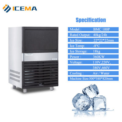 Giá tốt Máy làm đá công nghiệp đáng tin cậy với công suất làm đá 40kg/24h 430*520*800 trực tuyến