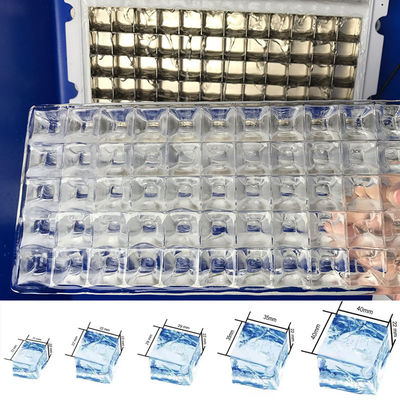 Giá tốt Không khí / nước làm mát công nghiệp Ice Cube Maker với vật liệu thân thép không gỉ trực tuyến
