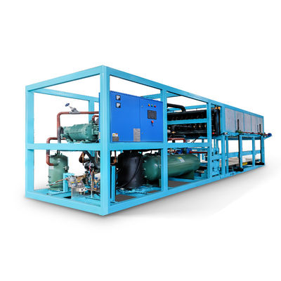 Giá tốt Máy làm lạnh khối băng nhiệt độ băng tùy chỉnh 6450 * 2360 * 2530mm Cho sản xuất băng trực tuyến