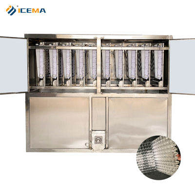 Giá tốt PE vật liệu ống dẫn 3000kg Máy làm khối băng cho sản xuất băng công nghiệp trực tuyến