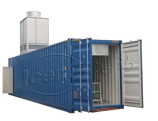 Giá tốt RefComp máy nén 31.25KW 8T Container Block Ice Machine có thể tháo rời cho cảng và bến cảng trực tuyến