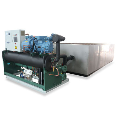 Giá tốt Máy làm băng công nghiệp khối băng 10 tấn tùy chỉnh với dòng điện định lượng 88.8A trực tuyến