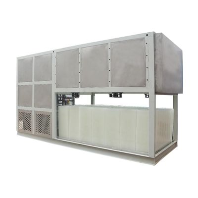 Giá tốt Máy làm băng công nghiệp 5 tấn với làm mát trực tiếp và chất làm lạnh R404A/R22 trực tuyến