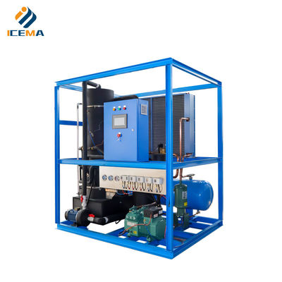 Giá tốt Máy làm đá thương mại hàng đầu 1 tấn với máy nén Bitzer và chất làm lạnh R404A trực tuyến