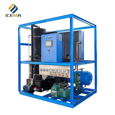 Giá tốt Frascold công nghiệp 1 tấn máy ống băng sản xuất băng đáng tin cậy cho ngành công nghiệp trực tuyến